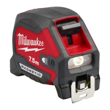 Рулетка магнітна з підсвіткою Milwaukee LED 7.5 м 30 мм 4932492469