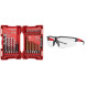 Набір свердел і біт Milwaukee SHOCKWAVE RedHEX 39 предметів + окуляри Perfect match deal Shockwave 2