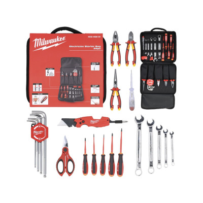 Универсальный набор инструментов электрика Milwaukee 25 предметов 4932492660