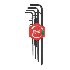 Набір шестигранних ключів L-подібних 9 шт Milwaukee TORX T8-T40 4932492693