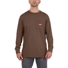 Футболка з кишенею та довгим рукавом Milwaukee WT LS BR XXL 4932493062