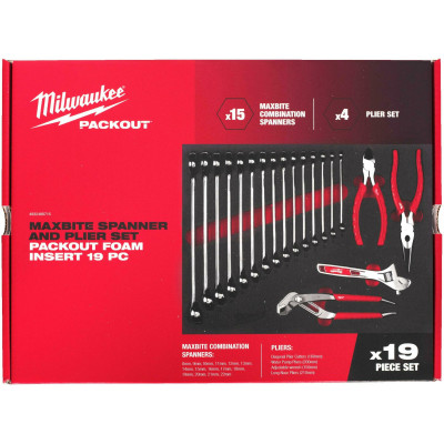 Набір інструментів в ложементі 19 шт Milwaukee Packout 4932493339
