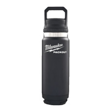 Термобутылка Milwaukee Packout Chug Lid Black 710 мл 4932493465