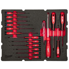 Набор отвёрток в ложементе 17 шт Milwaukee Packout 4932493644
