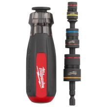 Викрутка магнітна з торцевими насадками Milwaukee 6-в-1 ShW Impact Multi-Nut Driver 4932498179