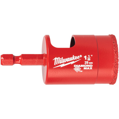 Коронка алмазна по кераміці Milwaukee Diamond Max 29 мм HEX 4932498351