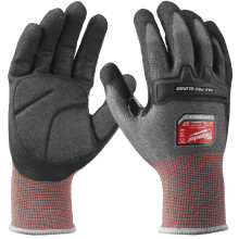 Рукавиці антивібраційні захисні Milwaukee PAD PRO Cut 4/D 10/XL 4932498504