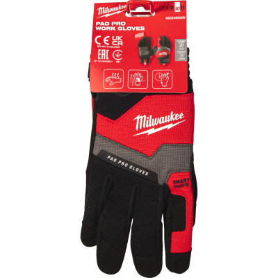 Рукавиці захисні антивібраційні Milwaukee Pad Pro 9/L 4932498508