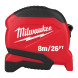 Рулетка футова Milwaukee Compact Gen 2 8 м/26 фт 25 мм 4932498781