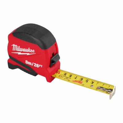 Рулетка футова Milwaukee Compact Gen 2 8 м/26 фт 25 мм 4932498781