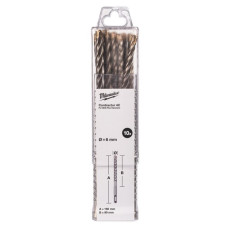 Бури по бетону 10 шт Milwaukee Contractor 4C 6х90х160 мм SDS-Plus 4932498870