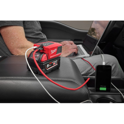 Зарядное устройство-адаптер USB Milwaukee Li-Ion 18 В M18 TC 4932499165