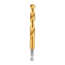 Свердла по металу 5 шт Milwaukee RedHEX SHOCKWAVE HSS-TiN 11х40,5х125 мм 4932500415
