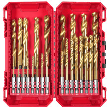 Набір свердел по металу 25 шт Milwaukee RED HEX HSS-TiN 2-13 мм 4932500420