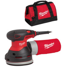 Ексцентрикова шліфмашина Milwaukee ROS 125 E 4933433180