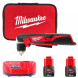 Угловая дрель аккумуляторная Milwaukee C12 RAD-202В 4933441215