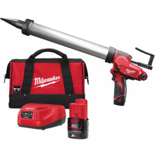 Пістолет для герметика акумуляторний Milwaukee M12 PCG/600A-201B 4933441670