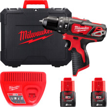 Дрель-шуруповёрт ударная аккумуляторная Milwaukee M12 BPD-202C 4933441940