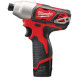 Гвинтоверт акумуляторний ударний Milwaukee M12 BID-202C 4933441960