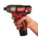 Гвинтоверт акумуляторний ударний Milwaukee M12 BID-202C 4933441960