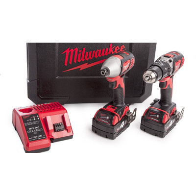 Набір акумуляторних інструментів Milwaukee M18 BPP2C-402C 4933443552