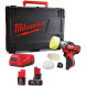 Полірувальна машина акумуляторна Milwaukee M12 BPS-421X 4933447799