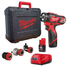 Дрель-шуруповерт аккумуляторная со сменными насадками Milwaukee M12 BDDXKIT-202C 4933447836