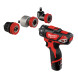 Дриль-шуруповерт акумуляторний зі змінними насадками Milwaukee M12 BDDXKIT-202C 4933447836