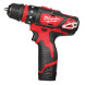 Дриль-шуруповерт акумуляторний зі змінними насадками Milwaukee M12 BDDXKIT-202C 4933447836