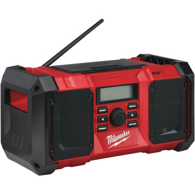 Аккумуляторное радио Milwaukee DAB+ M18 JSR DAB+-0 4933451251 без АКБ