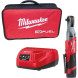 Гайковёрт угловой аккумуляторный Milwaukee M12 FIR38-201B 4933459798