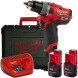 Дрель-шуруповёрт аккумуляторная ударная Milwaukee M12 FPD-202X 4933459802