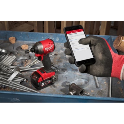 Гвинтоверт акумуляторний ударний Milwaukee M18 ONEID2-0X 4933464090 без АКБ