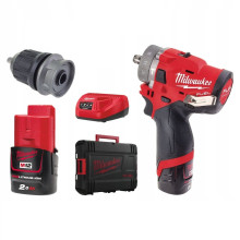 Дрель-шуруповёрт ударная аккумуляторная Milwaukee M12 FPDX-202X 4933464136