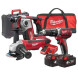 Набір акумуляторних інструментів Milwaukee M18 BPP3A-402B 4933464140