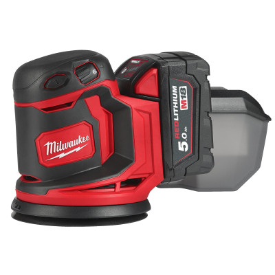 Ексцентрикова шліфмашина акумуляторна Milwaukee M18 BOS125-502B 4933464229