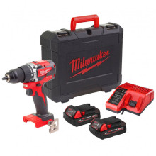 Дрель-шуруповёрт ударная аккумуляторная Milwaukee M18 CBLPD-202C 4933464320