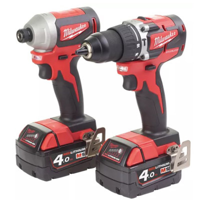 Набір акумуляторних інструментів Milwaukee M18 CBLPP2A-402C 4933464536