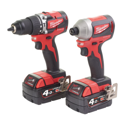 Набір акумуляторних інструментів Milwaukee M18 CBLPP2A-402C 4933464536