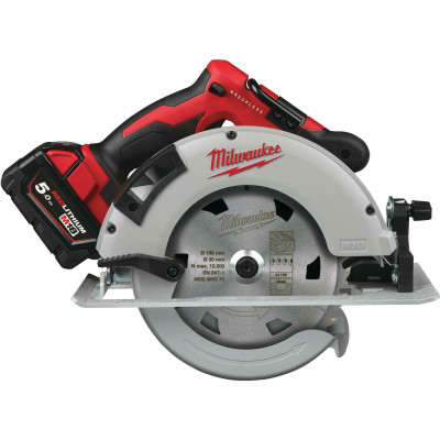Дискова пила акумуляторна Milwaukee M18 BLCS66-502X 4933464590