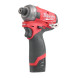 Винтовёрт аккумуляторный ударный Milwaukee M12 FQID-202X FUEL SURGE 4933464973