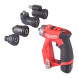Дрель-шуруповёрт аккумуляторная со сменными насадками Milwaukee M12 FDDXKIT-202X 4933464979