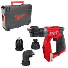 Дрель-шуруповёрт аккумуляторная со сменными насадками Milwaukee M12 FDDXKIT-0X 4933471332 без АКБ