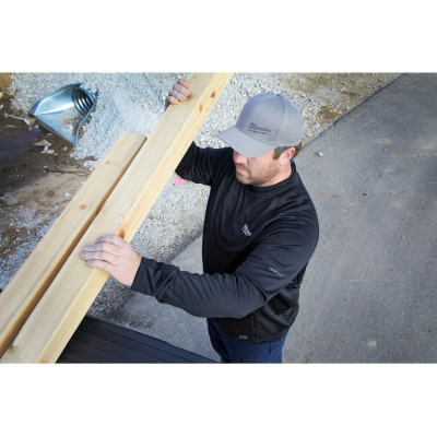 Футболка с длинным рукавом аккумуляторная с подогревом Milwaukee M L4 HBLB-301M 4933478082