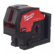 Лазерный нивелир Milwaukee M12 CLLP-0C 4933478101 без АКБ