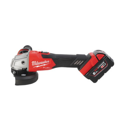 Кутова шліфмашина акумуляторна Milwaukee M18 FSAG125XB-502X FUEL