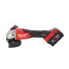 Кутова шліфмашина акумуляторна Milwaukee M18 FSAG125XB-502X FUEL