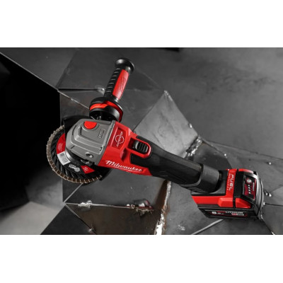 Кутова шліфмашина акумуляторна Milwaukee M18 FSAG125XB-502X FUEL
