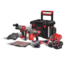 Набір акумуляторних інструментів Milwaukee M18 PP4A4-503X 4933478676