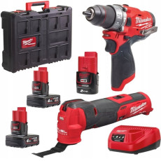 Набір акумуляторних інструментів Milwaukee M12 FPP2AX-423P 4933478825